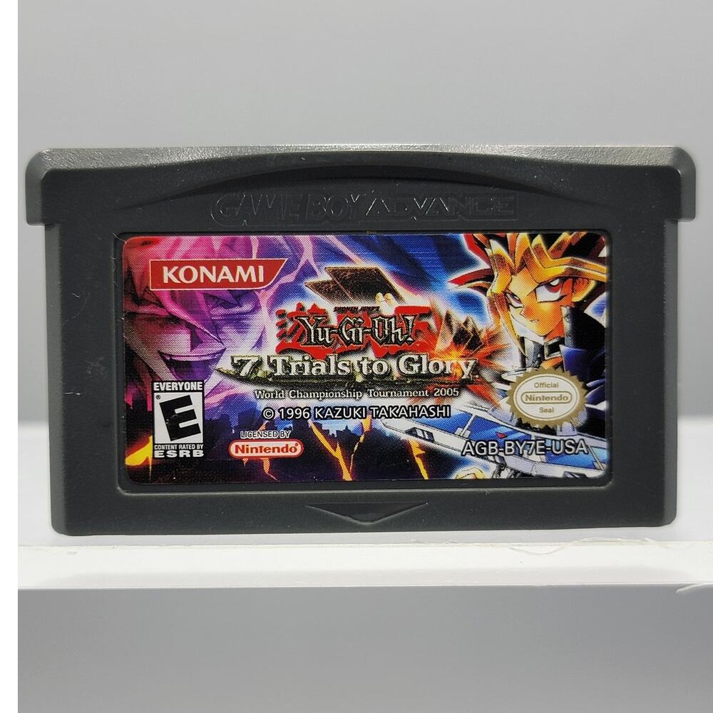 Konami Yu-Gi-Oh 7 Trails To Glory 2005 Nintendo GBA Game Tested Working